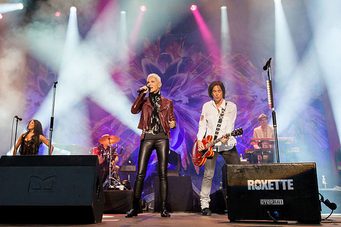 Roxette v akci
