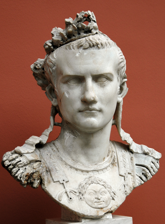 Sadistický Caligula (12-41 n. l.) neměl zábrany. Údajně udržoval incestní vztahy se svými sestrami a pro své pobavení se oddával nejrůznějším extrémním násilným činům
Sadistický Caligula (12-41 n. l.) neměl zábrany. Údajně udržoval incestní vztahy se svými sestrami a pro své pobavení se oddával nejrůznějším extrémním násilným činům