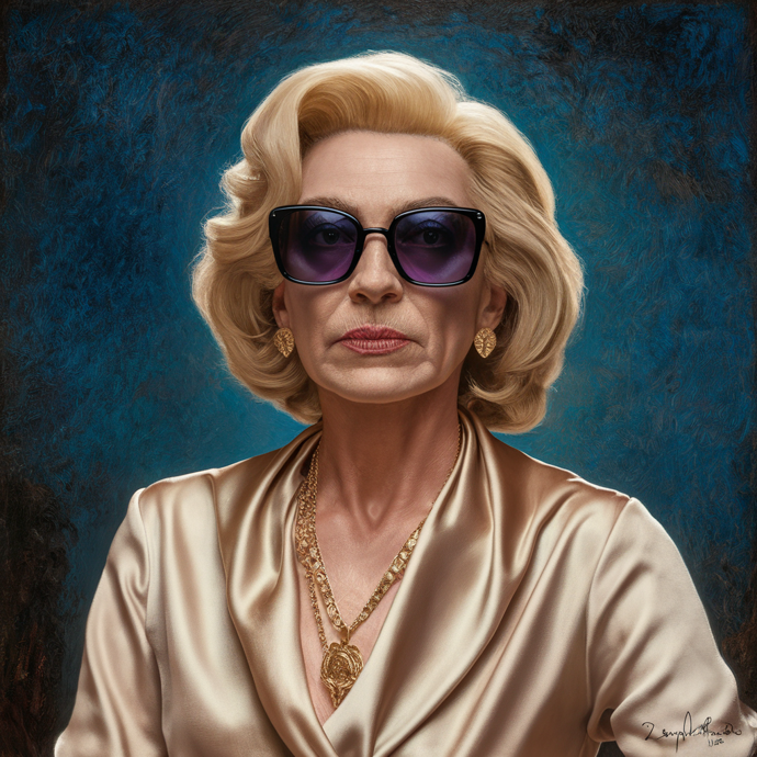 Donatella Versace očima umělé inteligence
