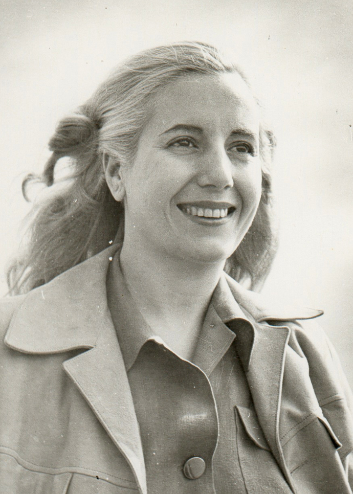 Evita v roce 1949, tři roky před svou smrtí.
Evita v roce 1949, tři roky před svou smrtí.