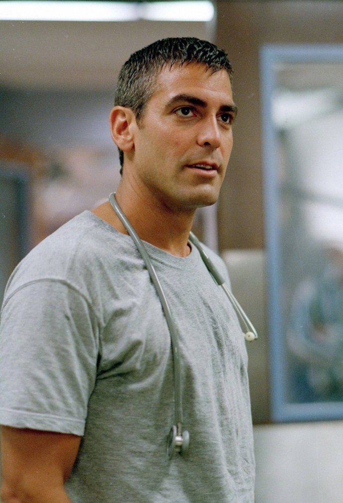 George Clooney, seriál Pohotovost, 1994
George Clooney, seriál Pohotovost, 1994