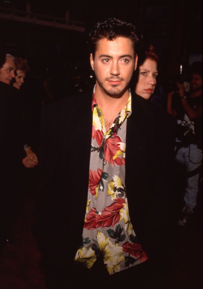 Robert Downey Jr. přibližně v roce 1980.
Robert Downey Jr. přibližně v roce 1980.