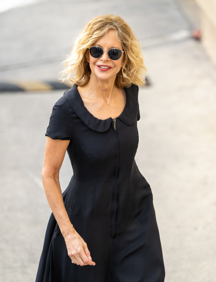 Meg Ryan rozhodně nevypadá na 62 let.
