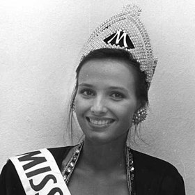 Miss Polska 1991 Agnieszka Kotlarska
