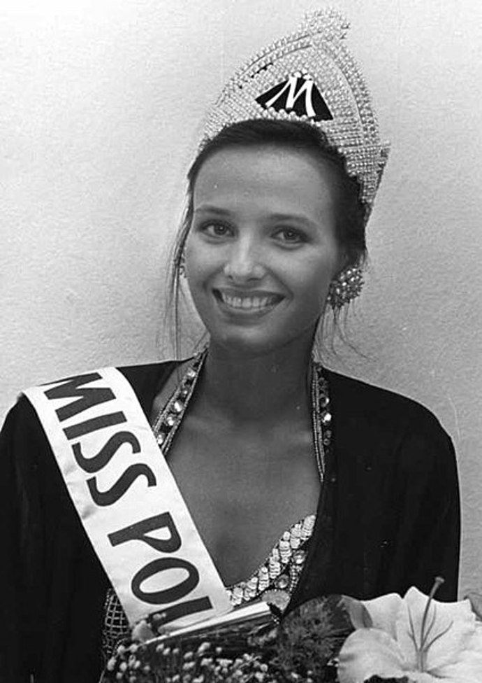 Miss Polska 1991 Agnieszka Kotlarska
