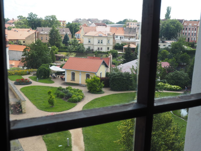 Z bývalé hvězdárny je hezký výhled.
Z bývalé hvězdárny je hezký výhled.