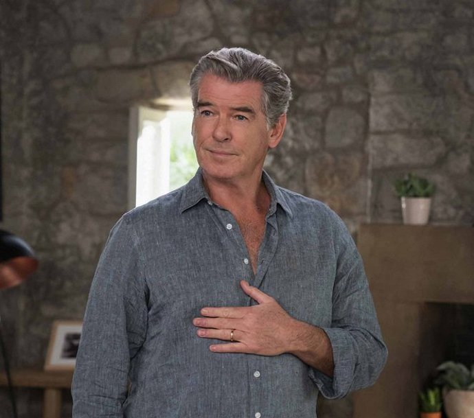 Pierce Brosnan, Mamma Mia Here We Go Again, 2018
Pierce Brosnan, Mamma Mia Here We Go Again, 2018