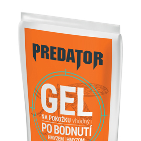 Gel slouží k lokálnímu ošetření pokožky po bodnutí hmyzem, ale funguje například i po spálení pokožky kopřivami. Příjemně chladí a čistí pokožku, čímž omezuje svědění. Aktivní látky v Predator gel mají také antimikrobní účinky. 35 Kč
