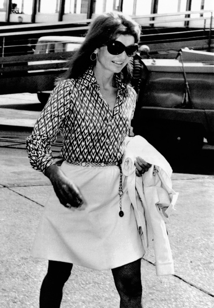 Módní styl Jackie Kennedy Onassis.
