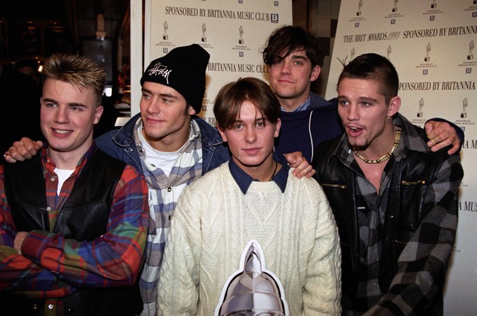 Boyband Take That v dobách největší slávy
