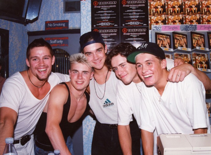 Boyband Take That v dobách největší slávy

