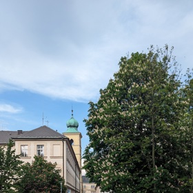 Litomyšl je plná míst vhodných k procházkám.
