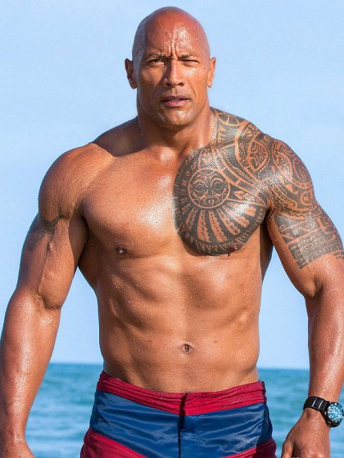 Dwayne Johnson, Pobřežní hlídka, 2017
Dwayne Johnson, Pobřežní hlídka, 2017