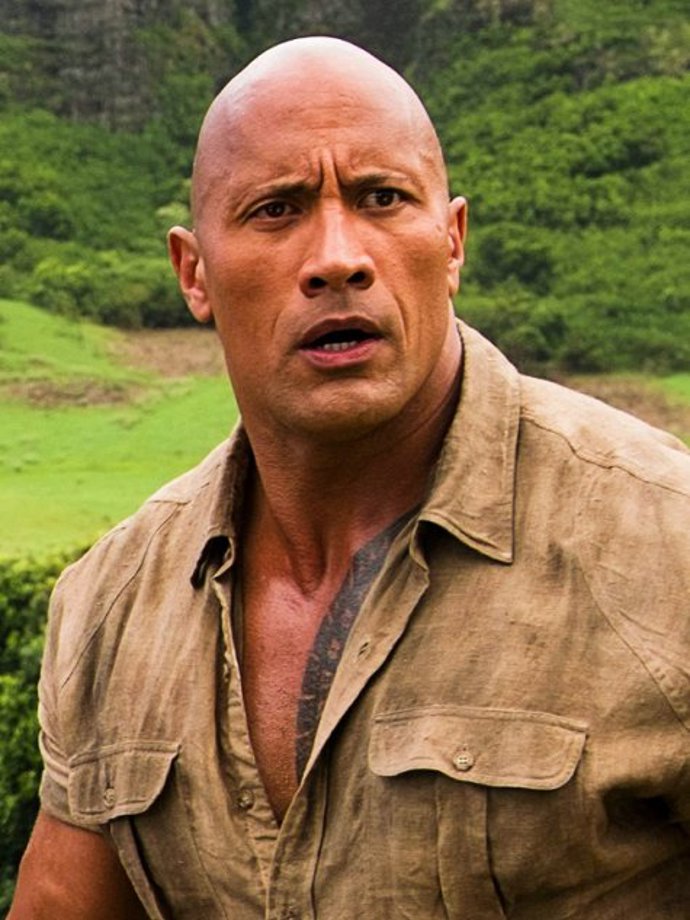 Dwayne Johnson, Jumanji: Vítejte v džungli!, 2017
Dwayne Johnson, Jumanji: Vítejte v džungli!, 2017