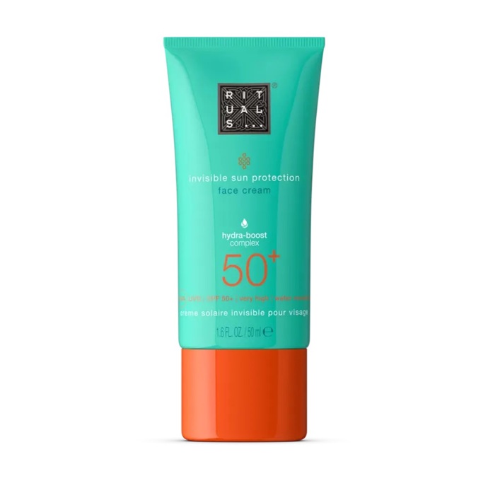 Krém na opalování na obličej SPF 50+, Rituals, 430 Kč
Krém na opalování na obličej SPF 50+, Rituals, 430 Kč