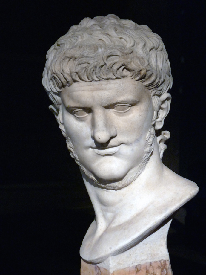 Nero (37-68 n. l.) muže miloval i zbavoval jejich mužství. Je znám pro svou tyranskou vládu a sexuální úchylky.
Nero (37-68 n. l.) muže miloval i zbavoval jejich mužství. Je znám pro svou tyranskou vládu a sexuální úchylky.