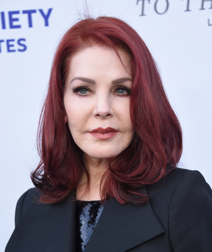 Priscilla Presley dnes.
Priscilla Presley dnes.