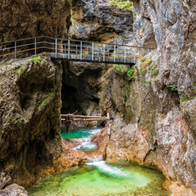 Soutěska Almbachklamm