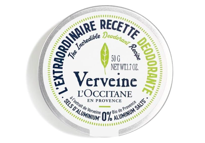 Verbena Deodorant Balm, značka L'occitane en provence, přibližná cena 490 Kč. 
