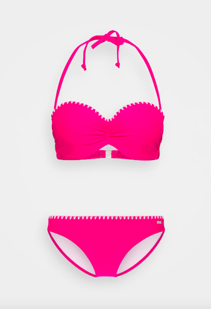 WIRE BANDEAU SET - Bikiny, značka Buffalo, přibližná cena 1440 Kč. 
