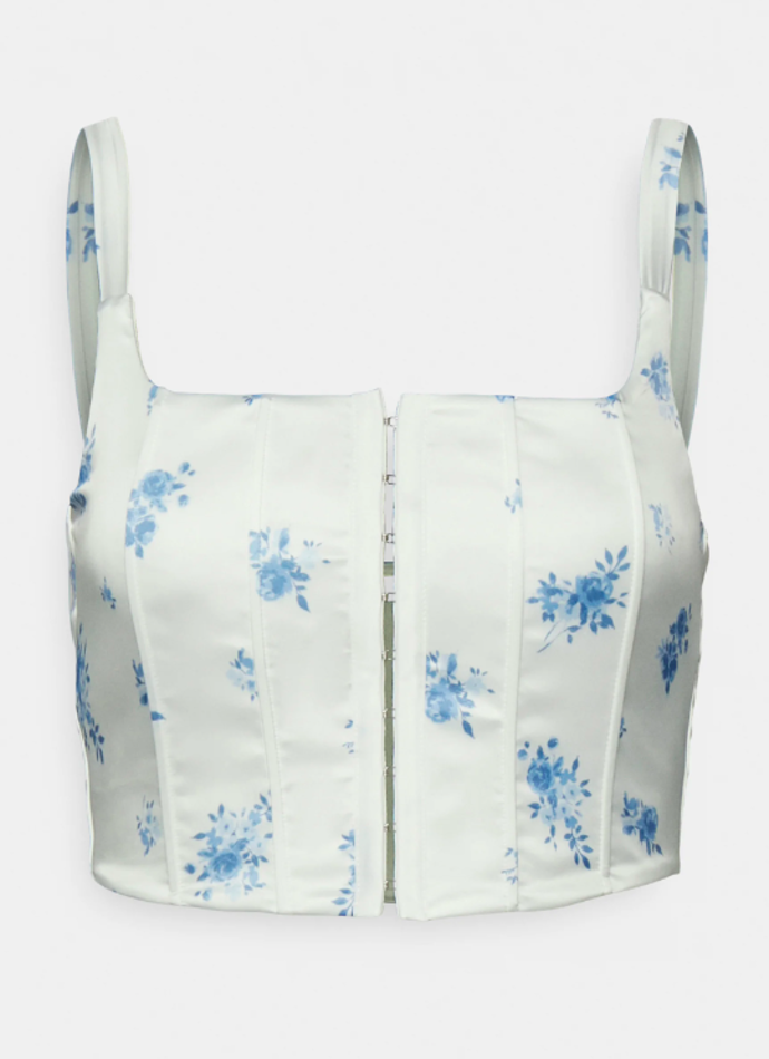 HOOK AND EYE CORSET - Top, Gina Tricot Petite, 720 Kč. 
