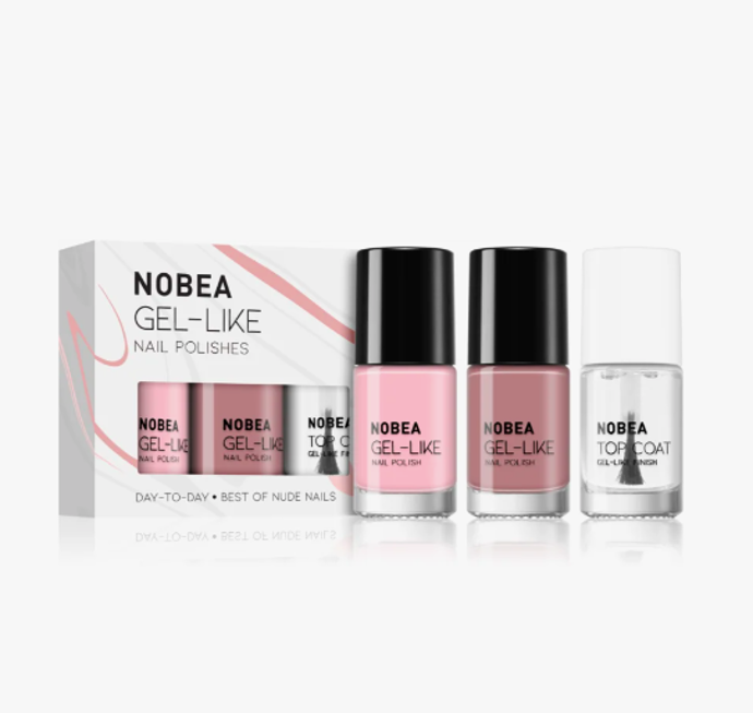 Day-to-Day Best of Nude Nails Set, NOBEA, 236 Kč.
Day-to-Day Best of Nude Nails Set, NOBEA, 236 Kč.