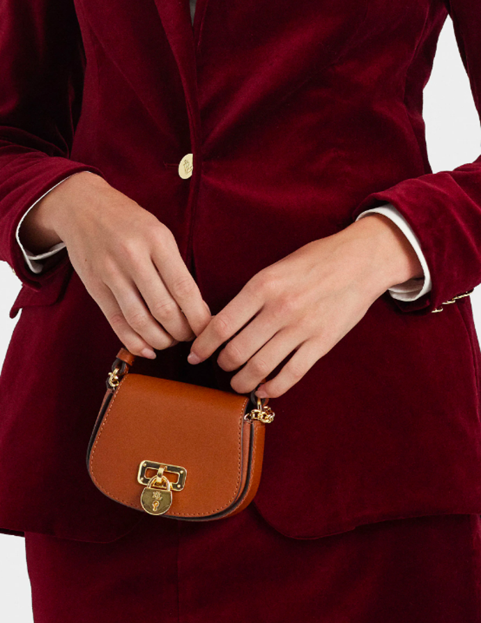 TANNER MINI CROSSBODY SMALL - Taška s příčným popruhem, Lauren Ralph Lauren, 3367 Kč. 
