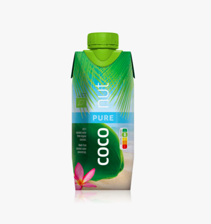 Aqua Verdekokosová voda v BIO kvalitě, Green Coco, 40 Kč. 
