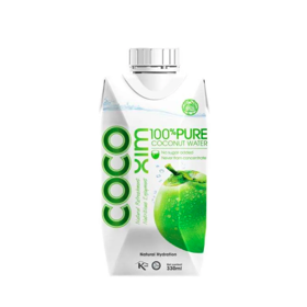 100% Pure - kokosová voda, 330 ml, Cocoxim, 49 Kč. 
