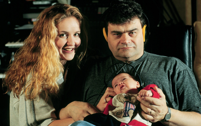 Manželé s dcerou Klárou, která zemřela na leukémii
Manželé s dcerou Klárou, která zemřela na leukémii