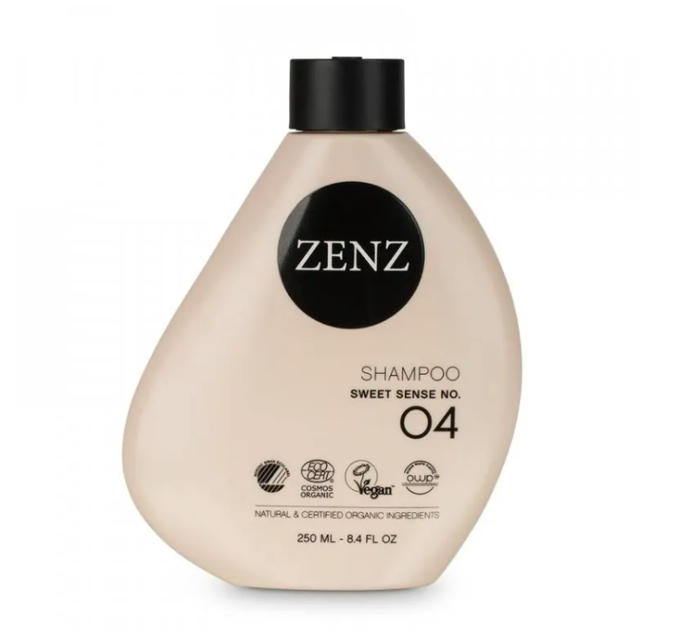 Hydratační šampon pro objem ZENZ Shampoo Sweet Sense No.04, ZENZ, 840 Kč. 
