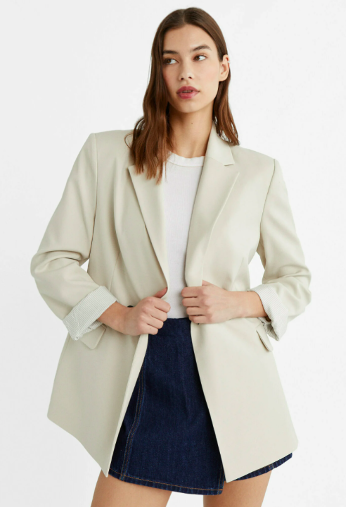 TAILORED WITH BUTTONS - Sako, Stradivarius, 999 Kč. 
