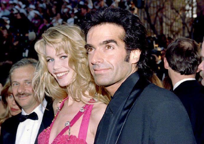 David Copperfield s Claudií Schiffer
