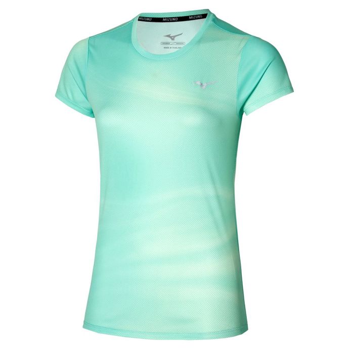 Měkké běžecké tričko v bezešvém provedení Core Graphic Tee z polyesteru s reflexními prvky, 890 Kč
