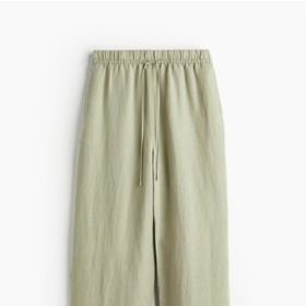 Kalhoty z lněné směsi H&M, 479 Kč
