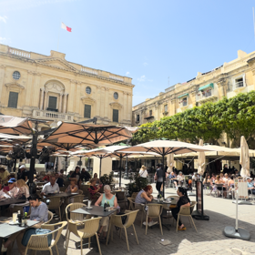 Valletta, hlavní město Malty
