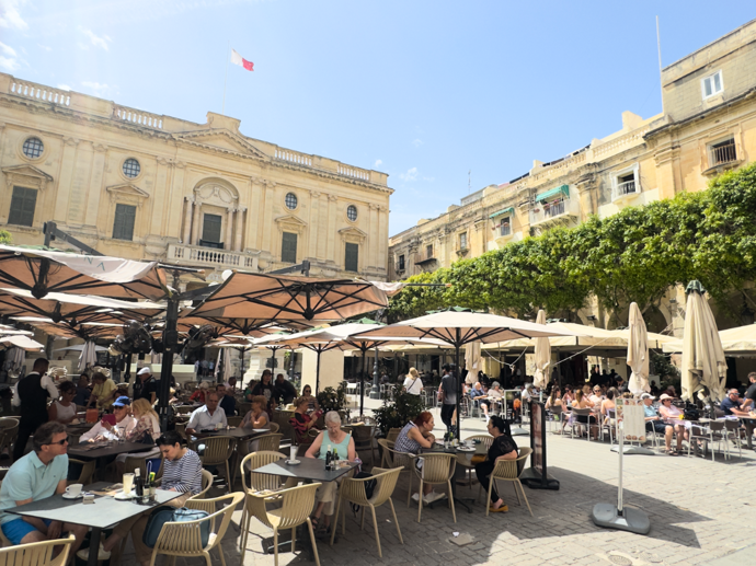 Valletta, hlavní město Malty
