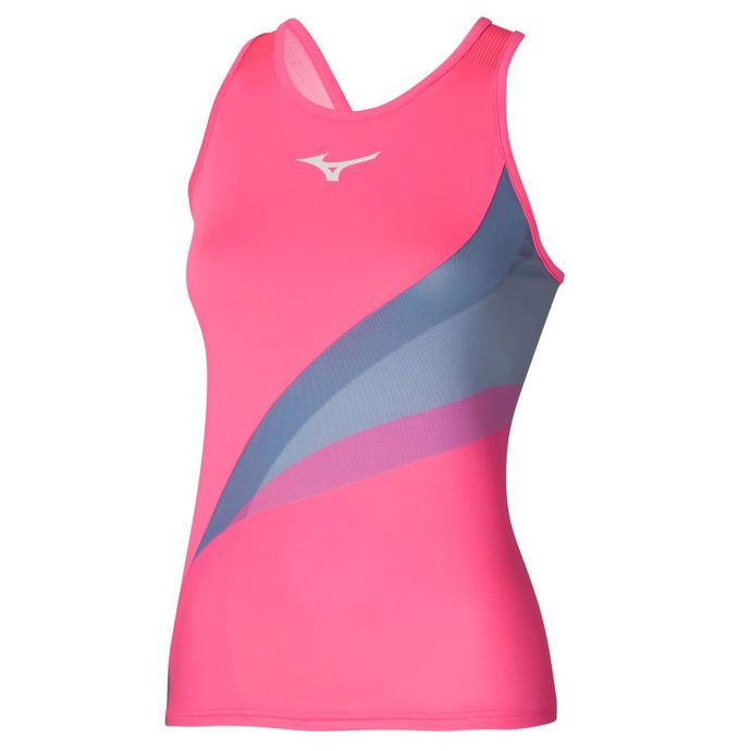 Tenisové tílko Release Printed Tee z polyesteru a elastanu dopřeje naprostou volnost pohybu. 990 Kč
