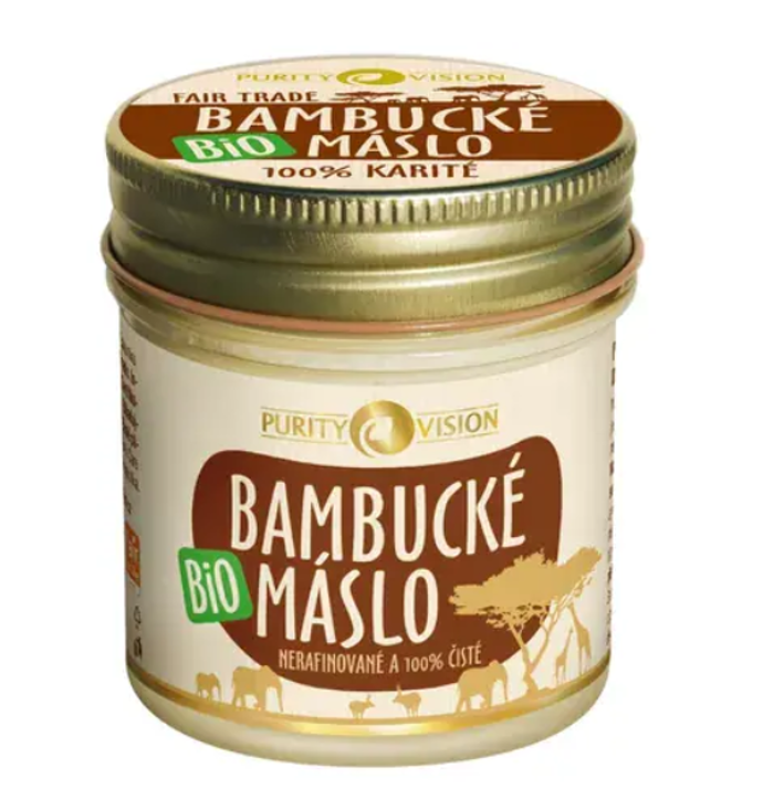Bambucké máslo, Purity Vision, 229,- Kč
Bambucké máslo, Purity Vision, 229,- Kč