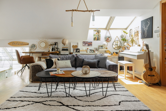 Galerie: Bohémský styl bydlení moderátorky Nikol Moravcové Galerie: Bohémský styl bydlení moderátorky Nikol Moravcové