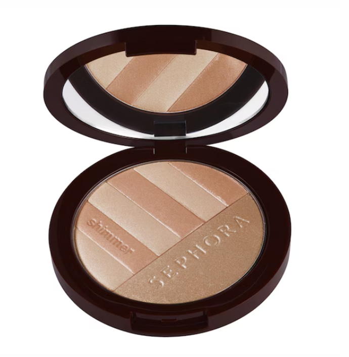 Sephora, BRONZER SHIMMER – Duhový bronzující pudr, 450,- Kč
Sephora, BRONZER SHIMMER – Duhový bronzující pudr, 450,- Kč