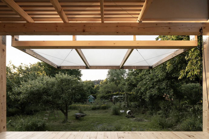 Galerie: Zahradní pavilon pro trávení volného času Galerie: Zahradní pavilon pro trávení volného času