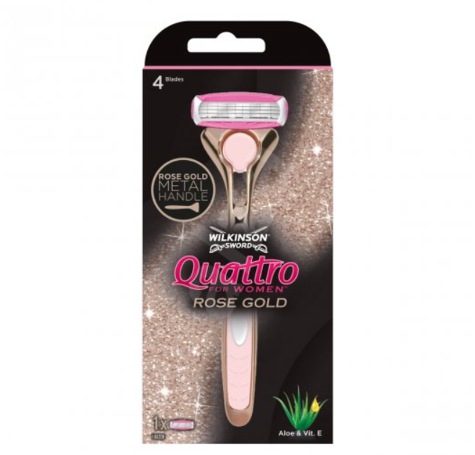 Sword Quattro Rose Gold, Wilkinson, info o ceně v obchodě
Sword Quattro Rose Gold, Wilkinson, info o ceně v obchodě