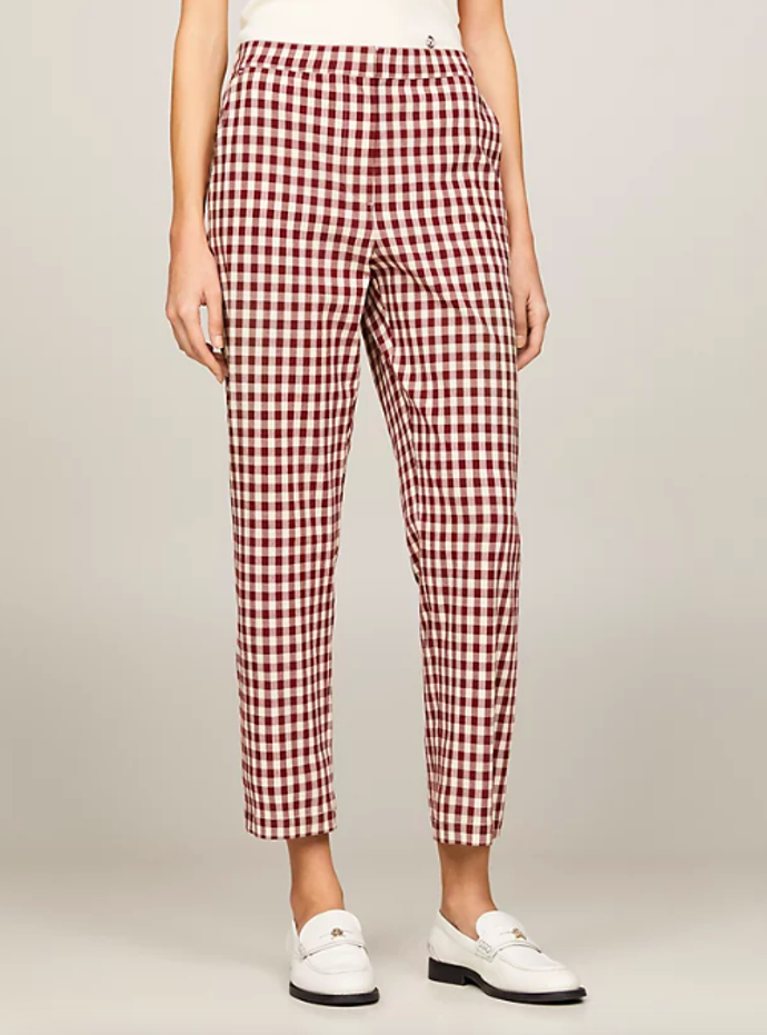 Kalhoty s gingham kostkou, Tommy Hilfiger, 3690 Kč
