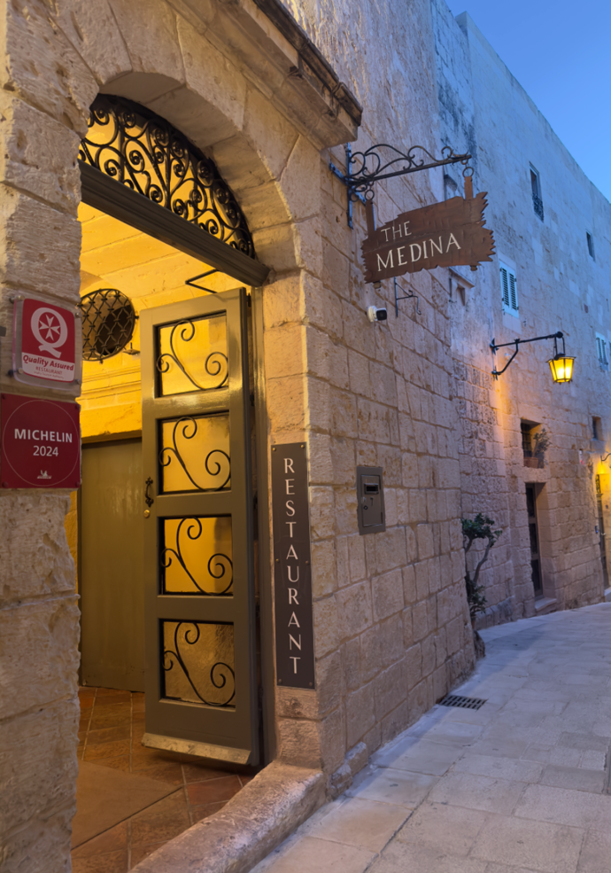 Michelinská restaurace Medina Restaurant
