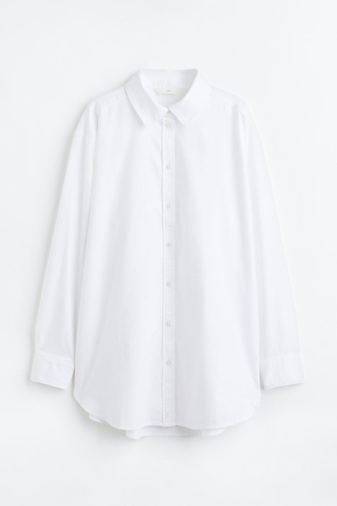 Oversize košile, H&M, 479 Kč
