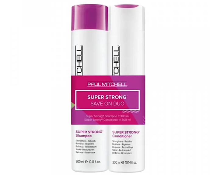 Sada pro posílení vlasů Paul Mitchell Super Strong Save On Duo - šampon + kondicionér, Paul Mitchell, 1188,- Kč
Sada pro posílení vlasů Paul Mitchell Super Strong Save On Duo - šampon + kondicionér, Paul Mitchell, 1188,- Kč