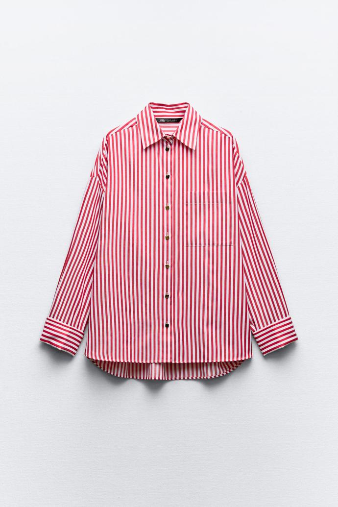 Proužkovaná košile, Zara, 749 Kč
