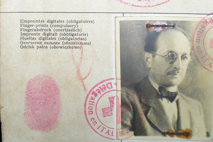 Eichmannův falešný pas
