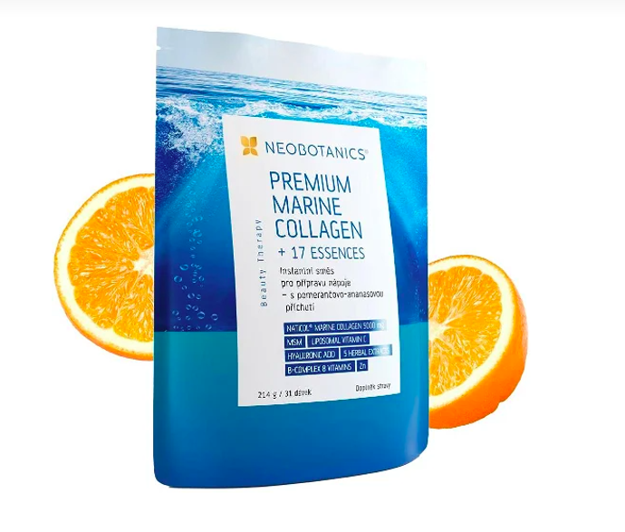 Premium Marine Collagen + 17 esencí, NEOBOTANICS, 1150 Kč.
Premium Marine Collagen + 17 esencí, NEOBOTANICS, 1150 Kč.